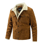 Corduroy Plush Jacket