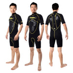 Men One-Piece Short Sleeve Wetsuit