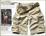 Knee-length Mens Cargo Shorts