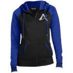 ATHLETiX Ladies' Sport-Wick® Full Zip Hooded Jacket