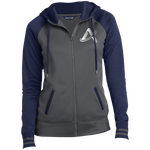 ATHLETiX Ladies' Sport-Wick® Full Zip Hooded Jacket