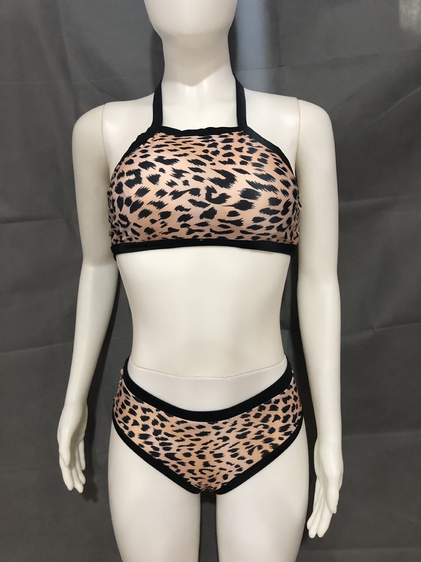 Leopard Push Up Padded Women Beachwear Summer