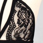 Women Sexy Lace Shiner Paillette Bandage Lingerie Corset Push Up Bra сексуальное нижее белье Underwear Sexy Black Lingerie 2021