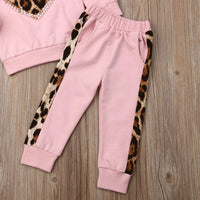 Toddler Baby Girl Winter Clothes Sets Pink
