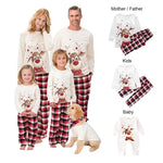 Christmas Family Matching Sleepwear Top+Pants 2PCS