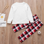 Christmas Family Matching Sleepwear Top+Pants 2PCS