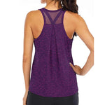 Yoga Vest Women Running Shirts Sleeveless Gym Tank Top