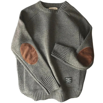 Solid High-Quality Hombre Fashion Sweater For Men