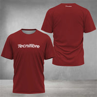 Round Neck Quick Dry Breathable Comfortable Sports T-Shirt (Tecnifibre)