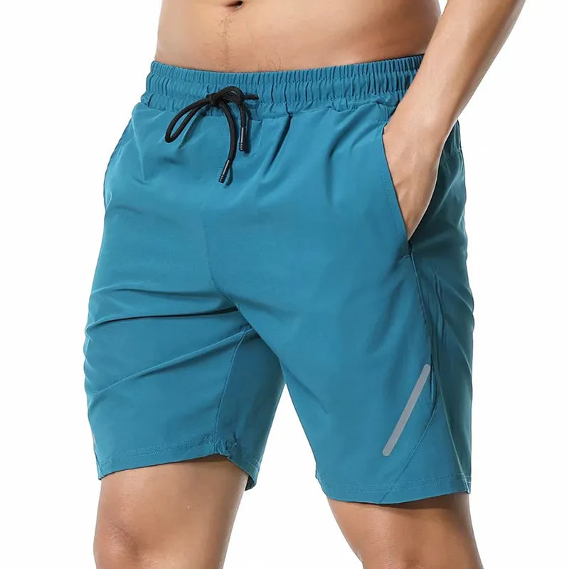 Mens Running Shorts Gym Wear Fitness Workout Shorts