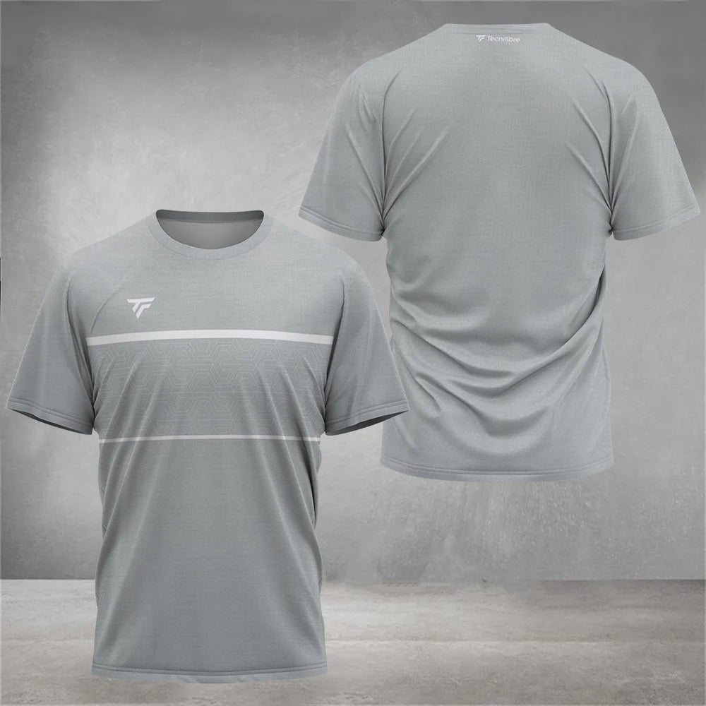 Round Neck Quick Dry Breathable Comfortable Sports T-Shirt (Tecnifibre)