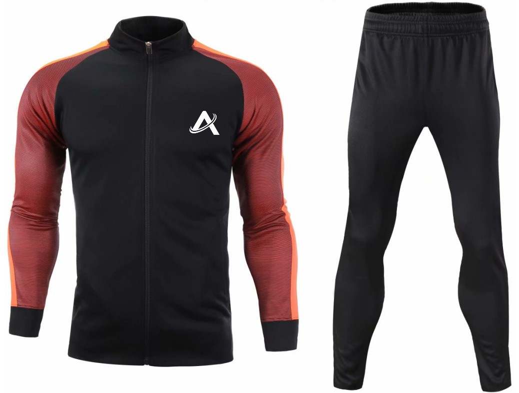 ATHLETiX Track Suits Sets Long Sleeve Full-zip Sweatsuit Active Jackets and Pants 2 Piece Outfits