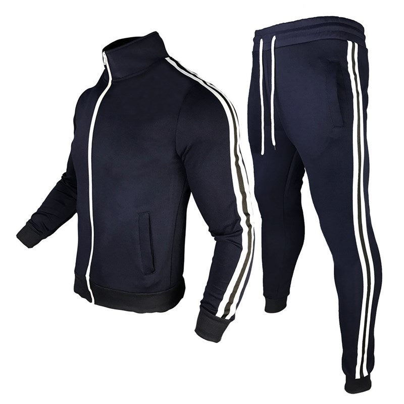 Men's Fashionable Jacket Sports And Leisure Suit