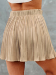 Women's Woven Ice Silk Wrinkled Yazhe Skirt