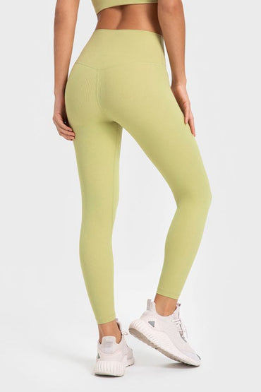 Wide Waistband Yoga Leggings