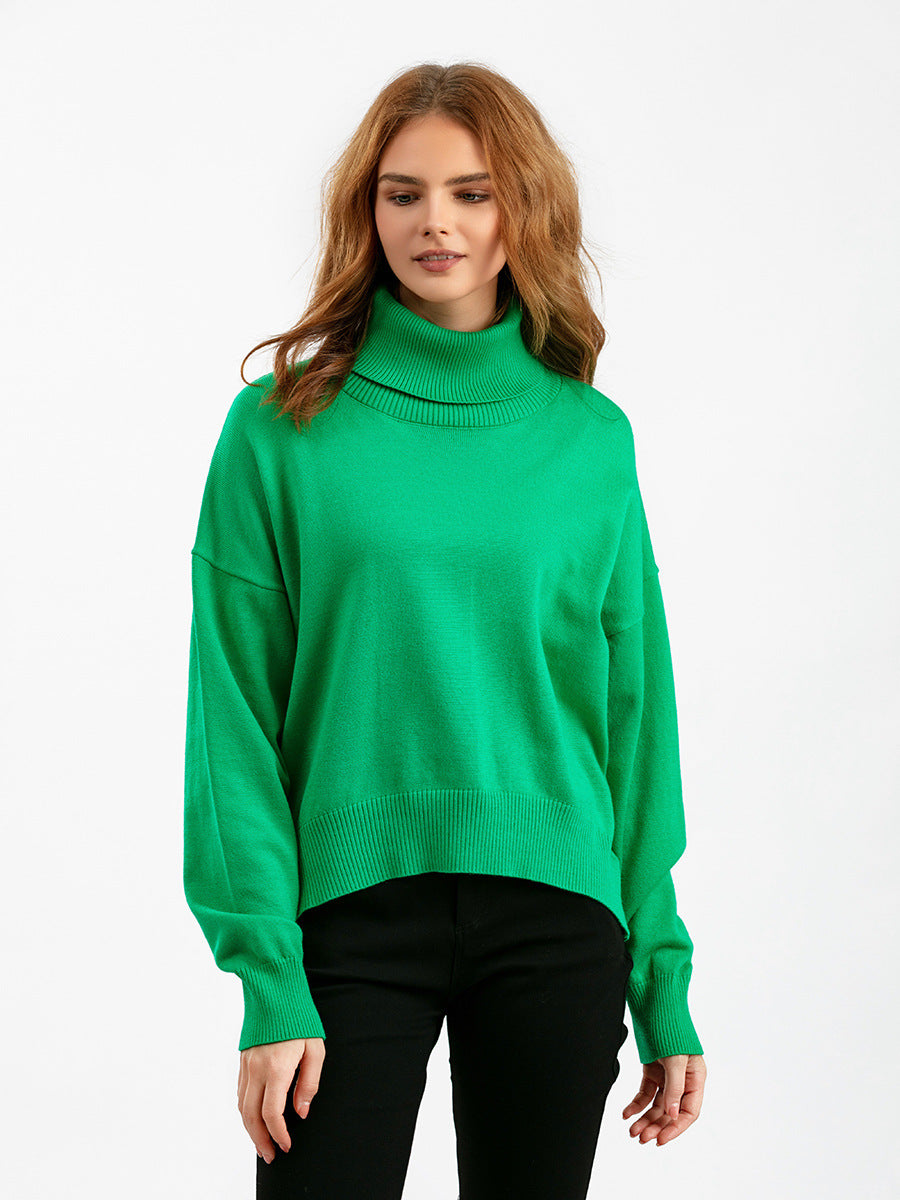 Women's Loose Turtleneck Knitwear Sweater