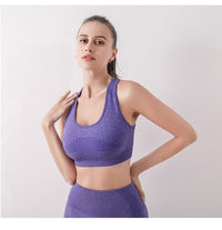 Gym Suits Yoga Bra Top High Waist Women