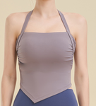 women's halter neck sports tight vest yoga clothing