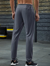 Quick-drying running multi-pocket breathable windproof sports pants that can hold mobile phones