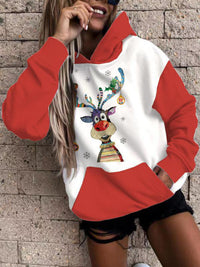 Women's Casual Christmas Print Sweatshirt